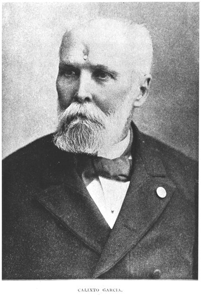 Porträt von Calixto Garcia (1839-98) aus Die Geschichte Kubas von Murat Halstead, veröffentlicht 1898 von American Photographer